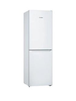 Bosch Kgn34Nw3Ag 60Cm No Frost Free Fridge Freezer - White